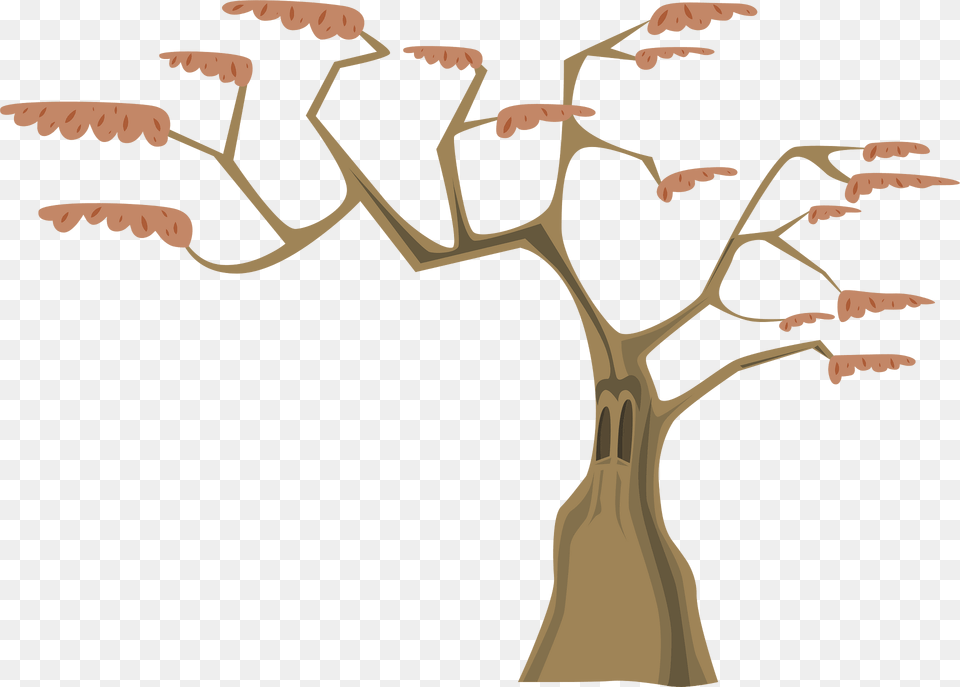 Bare Tall Fantasy Tree Clipart, Art, Painting, Drawing Png Image
