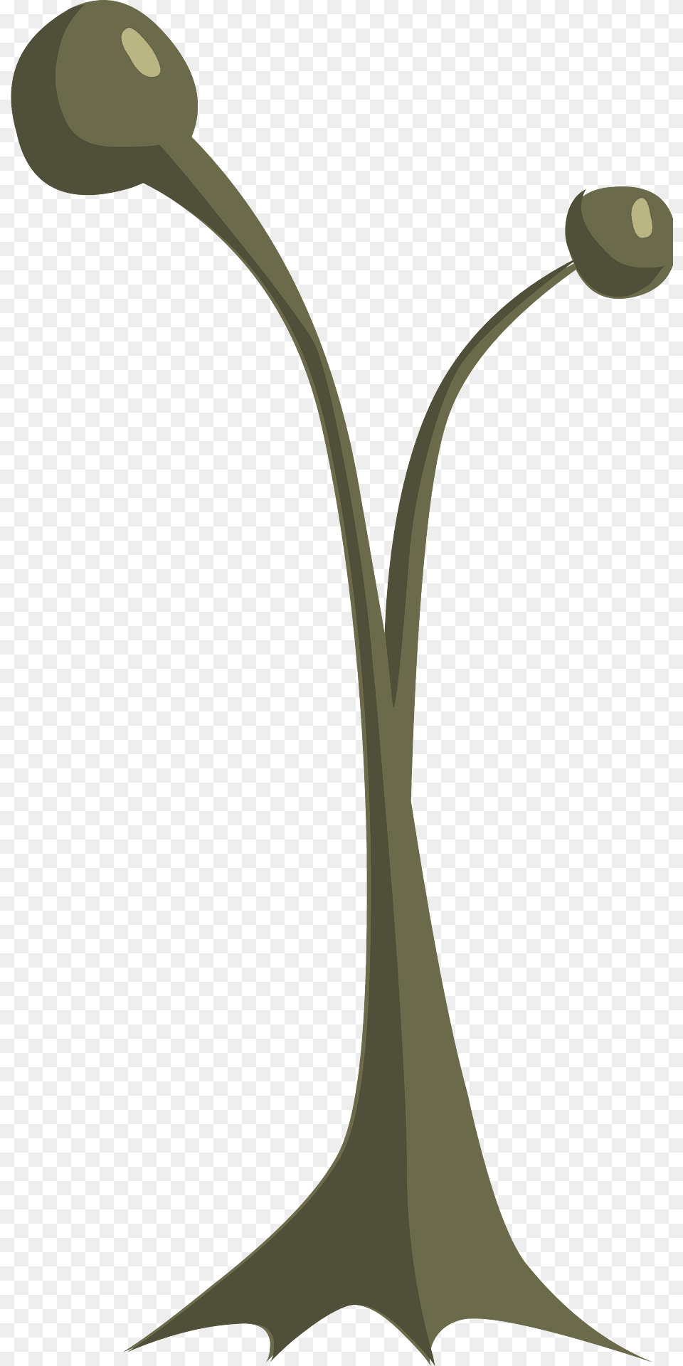 Bare Tall Fantasy Tree Clipart, Bud, Flower, Plant, Sprout Png Image
