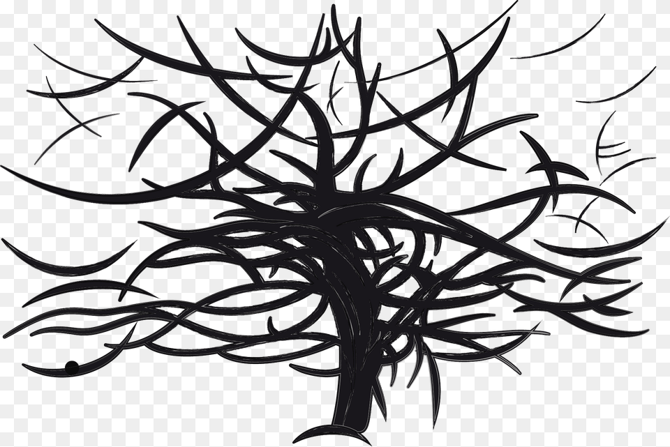 Bare Tree Clipart, Art, Modern Art, Silhouette, Drawing Free Png