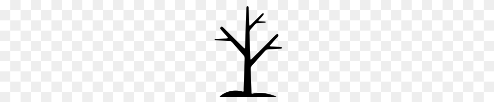 Bare Tree Icons Noun Project, Gray Png
