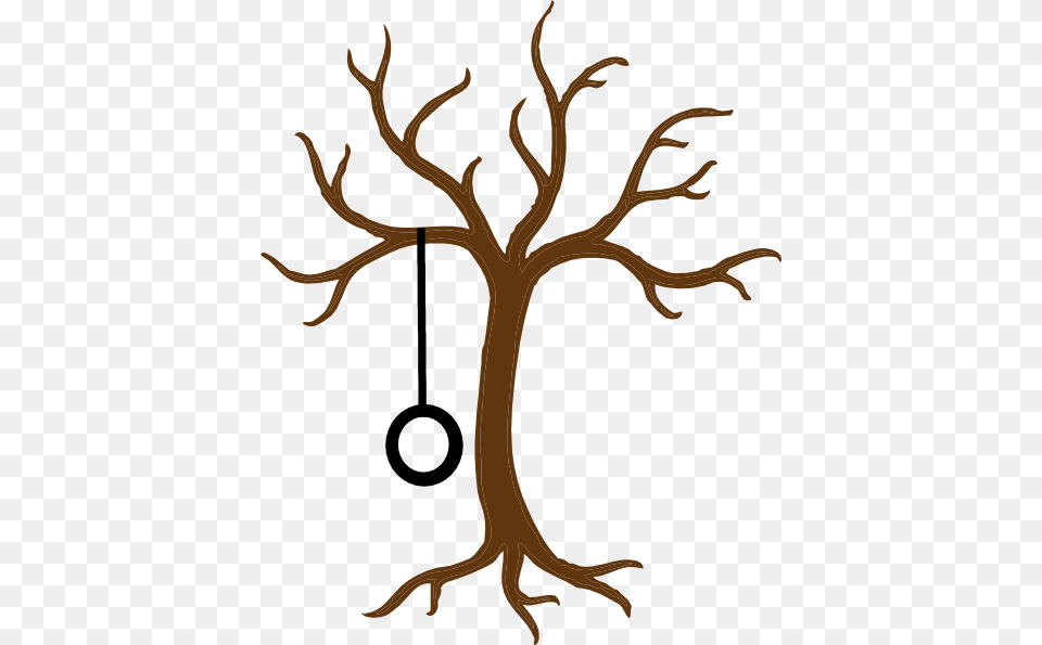 Bare Tree With Tire Swing Clip Art For Web, Animal, Kangaroo, Mammal Free Png