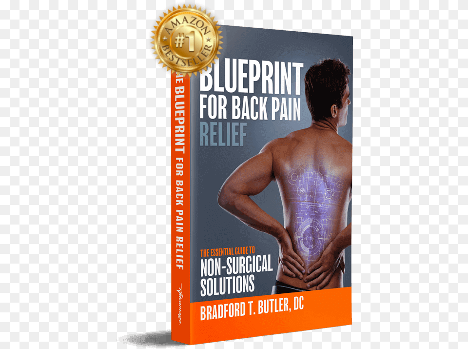 Barechested, Adult, Back, Body Part, Book Png Image