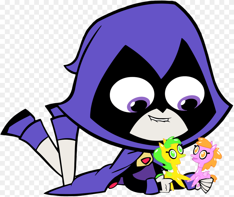 Barely Pony Related Butterbean Now Kiss Pony Reference Teen Titans Go Raven Playing, Book, Comics, Publication, Baby Png