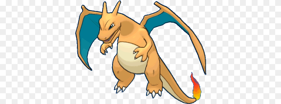 Barelysuper Pokedex Pokemon Charizard Sprite Gif, Accessories, Person Free Png Download