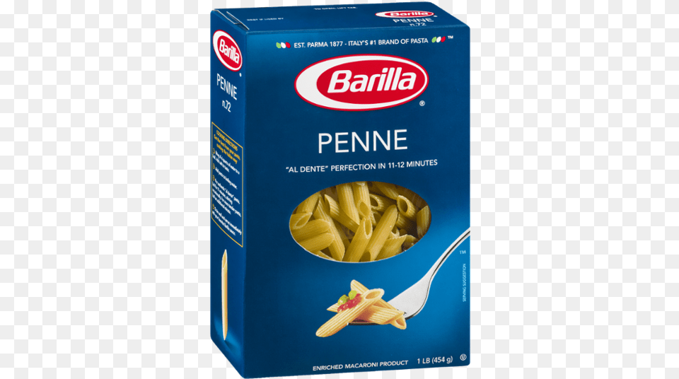 Barilla Penne Pasta 16 Oz, Food, Macaroni, Cutlery Free Transparent Png