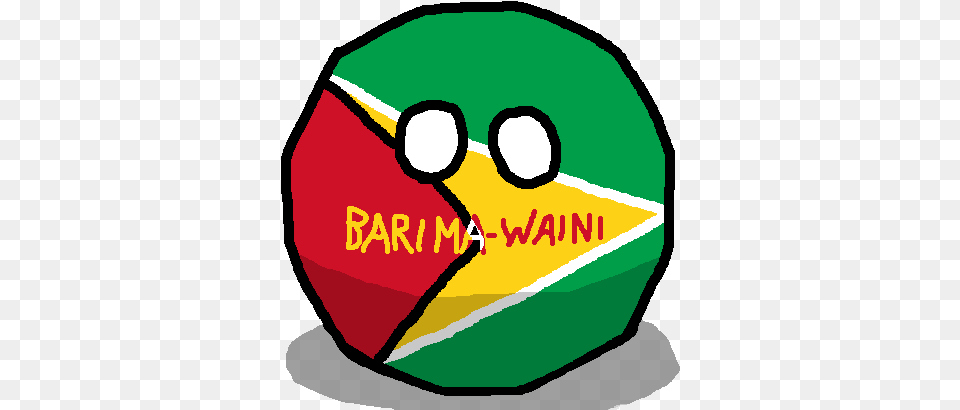 Barima Wainiball Flag Of Germany Wituland Countryball, Sphere, Person Free Png Download