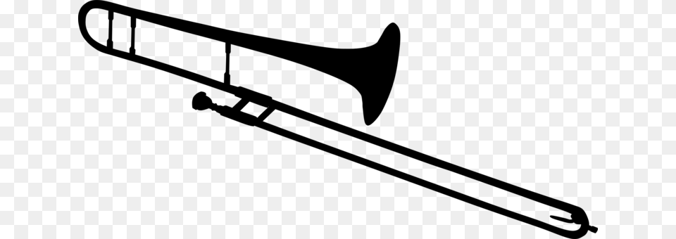 Baritone Horn Marching Euphonium Brass Instruments Musical, Gray Free Png