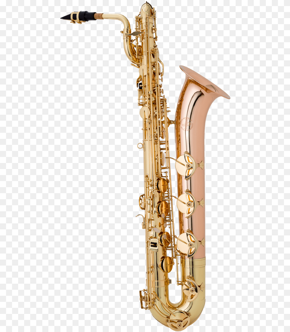 Baritone Saxophone Alto Bass Bari Sax Transparent, Musical Instrument Png