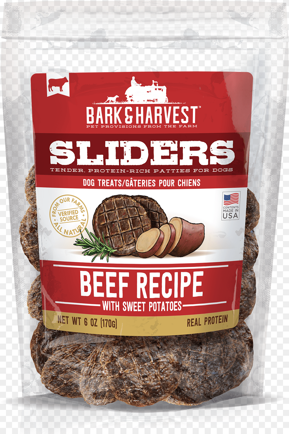 Bark And Harvest Beef Recipe Sliders 6 Oz Bag Hamburger, Animal, Turtle, Sea Life, Reptile Png