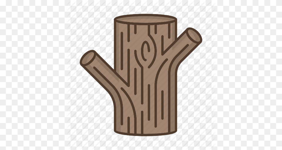 Bark Boughs Forest Nature Plant Tree Trunk Icon, Wood Free Transparent Png