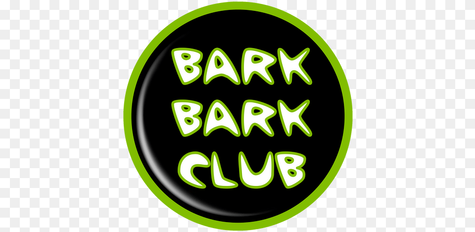 Bark Club Dot, Logo, Light, Symbol, Green Png Image