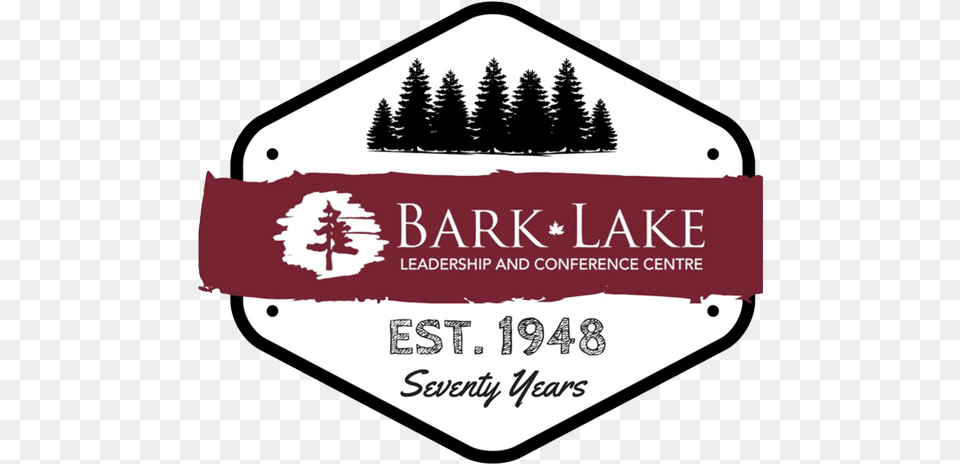 Bark Lake Leadership And Conference Centre Was Established Christmas Tree, Sticker, Plant, Symbol Free Png