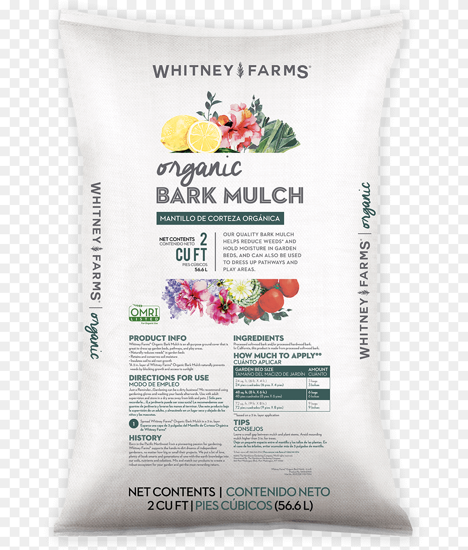 Bark Mulch Food, Book, Cushion, Home Decor, Publication Free Png Download