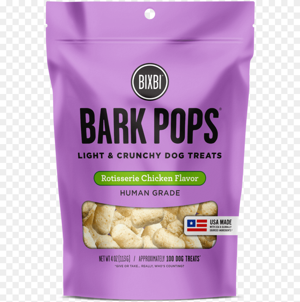 Bark Pops Rotisserie Chicken Bixbi Bark Pops, Bread, Cracker, Food, Snack Free Png Download