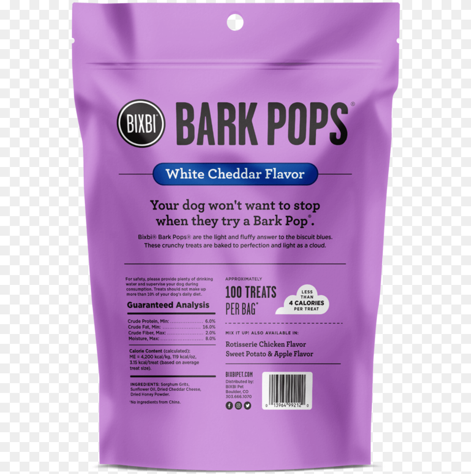 Bark Pops White Cheddar Danmarks Indsamling, Purple, Powder Free Transparent Png