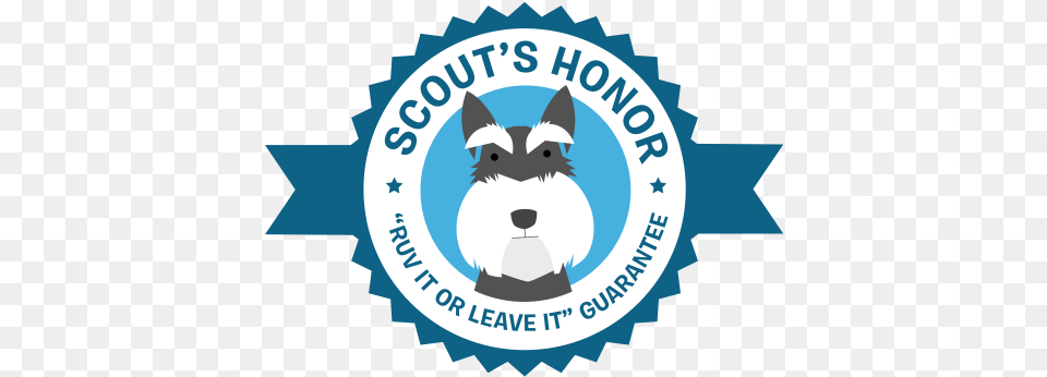 Barkbox Scout39s Honor Badge With The 39ruv It Or Leave Bonafide Beard Oil, Logo, Animal, Bird Free Png Download