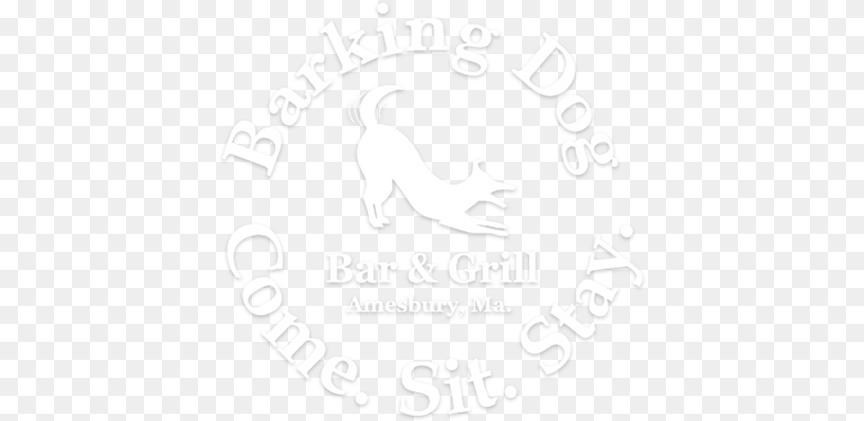 Barking Dog Black Dog Bar And Grille, Logo, Advertisement, Poster Png