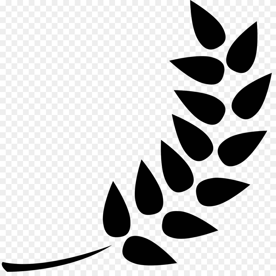 Barley Icon, Gray Free Transparent Png