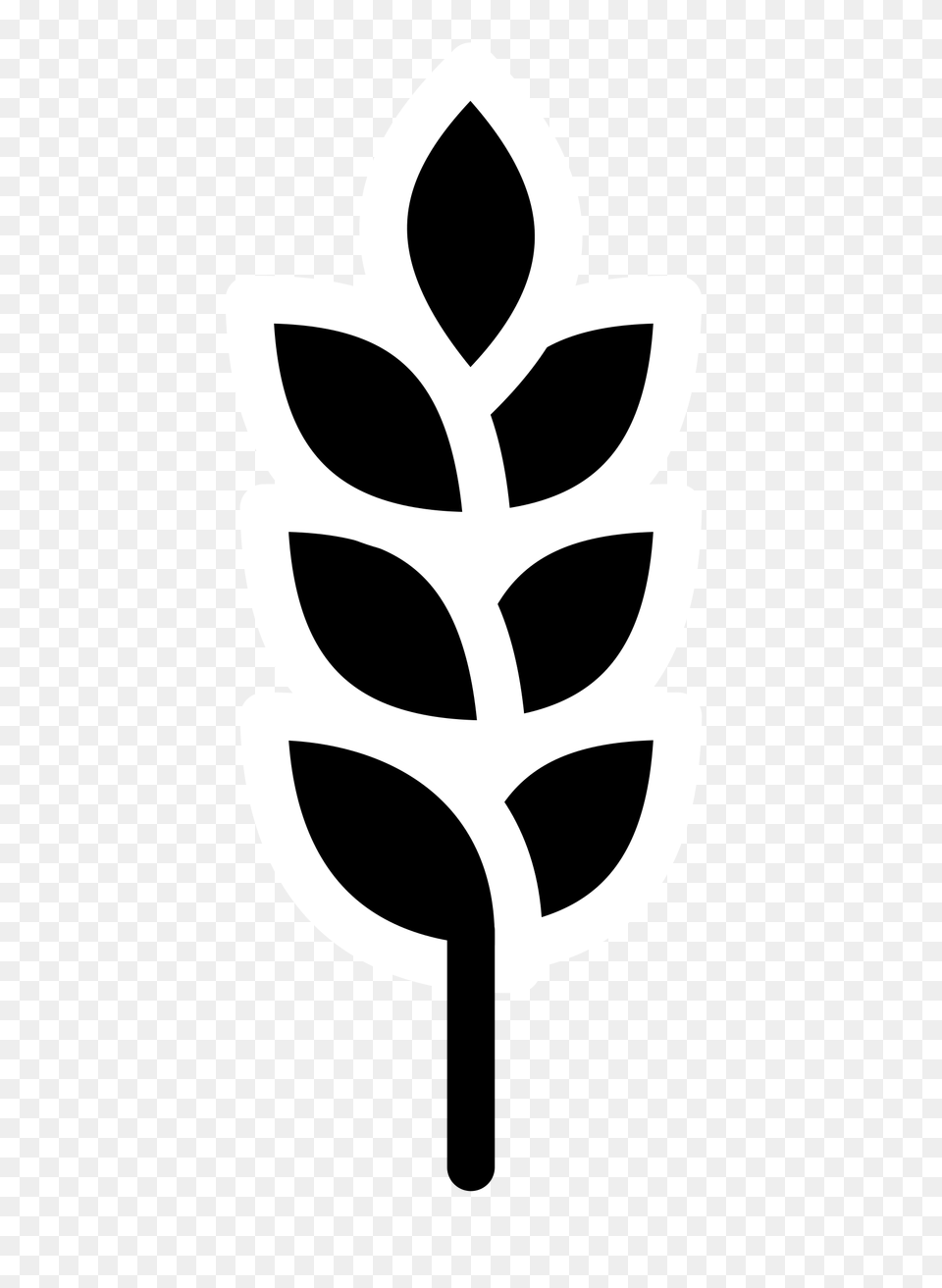 Barley Icons, Leaf, Plant, Stencil, Emblem Png