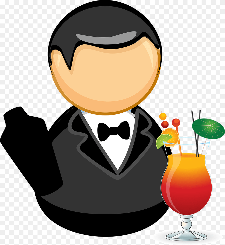 Barman Bartender, Glass, Alcohol, Beverage, Cocktail Free Transparent Png