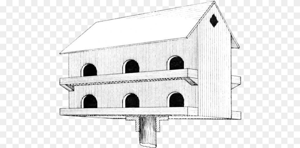 Barn Birdhouse Drawing Drawing, Architecture, Building, Art, Outdoors Png Image