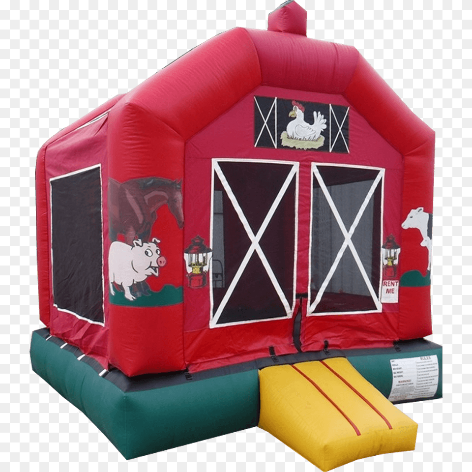 Barn Bounce House Bounce House Inflatable, Animal, Horse, Mammal Free Transparent Png