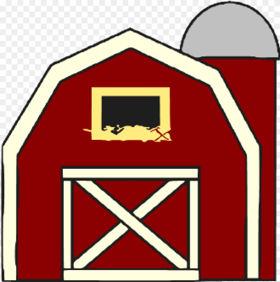 Barn Clipart Barn Clipart At Getdrawings Red Barn Clipart, Architecture, Rural, Outdoors, Nature Free Png Download