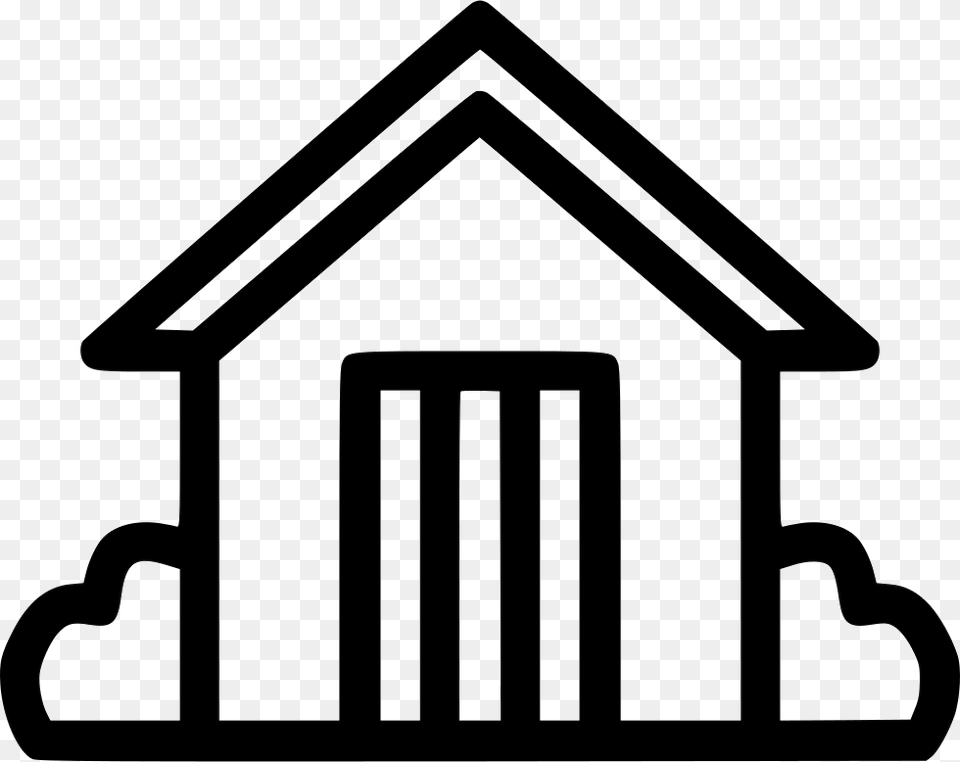 Barn Garden Agriculture Storage House House Icon, Gate Free Transparent Png