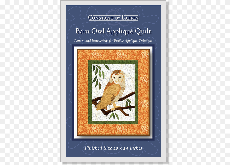 Barn Owl Pattern Owl Quilt Kits, Advertisement, Poster, Animal, Bird Free Png Download