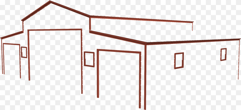 Barn Trim Barn Red Clipart Architecture, Shelter, Outdoors, Table Free Png Download