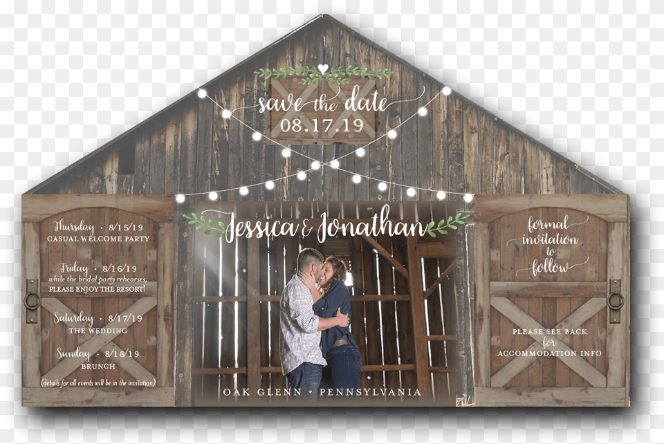 Barn Wedding Rustic Save The Date, Nature, Outdoors, Countryside, Rural Free Transparent Png