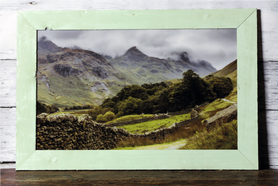 Barn Wood Frames Polaroid Frame Jpg Landscape, Mountain, Mountain Range, Nature, Outdoors Free Transparent Png