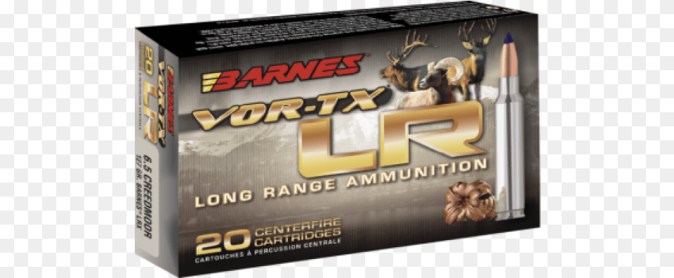 Barnes Vor Tx Barnes Vortex 65 Creedmoor, Weapon, Mailbox Png