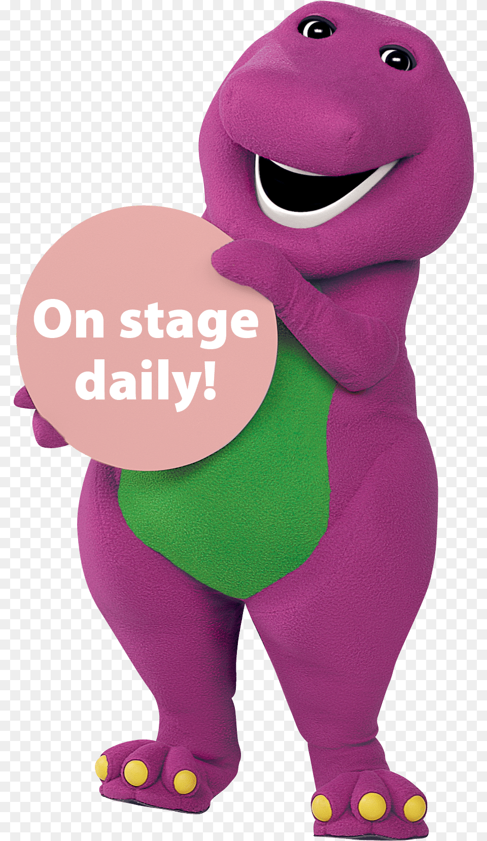 Barney Alone 2 Barney And Friends, Plush, Toy Free Transparent Png