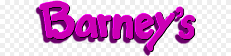Barney Logo Font Logo Barney, Purple, Text Free Png Download