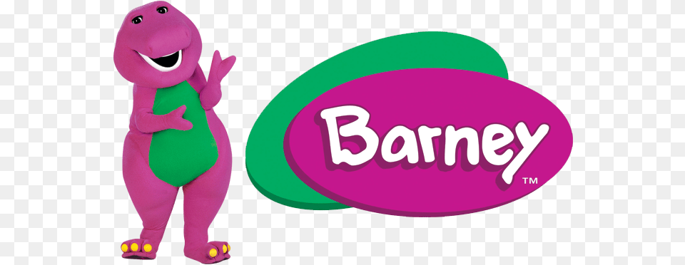 Barney Logo Transparent Barney Logo, Toy, Plush, Purple Png