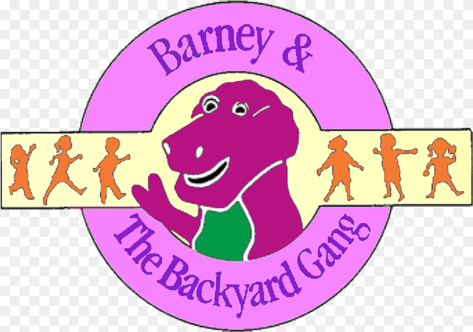 Barney The Backyard Gang, Baby, Person, Logo, Animal Free Png