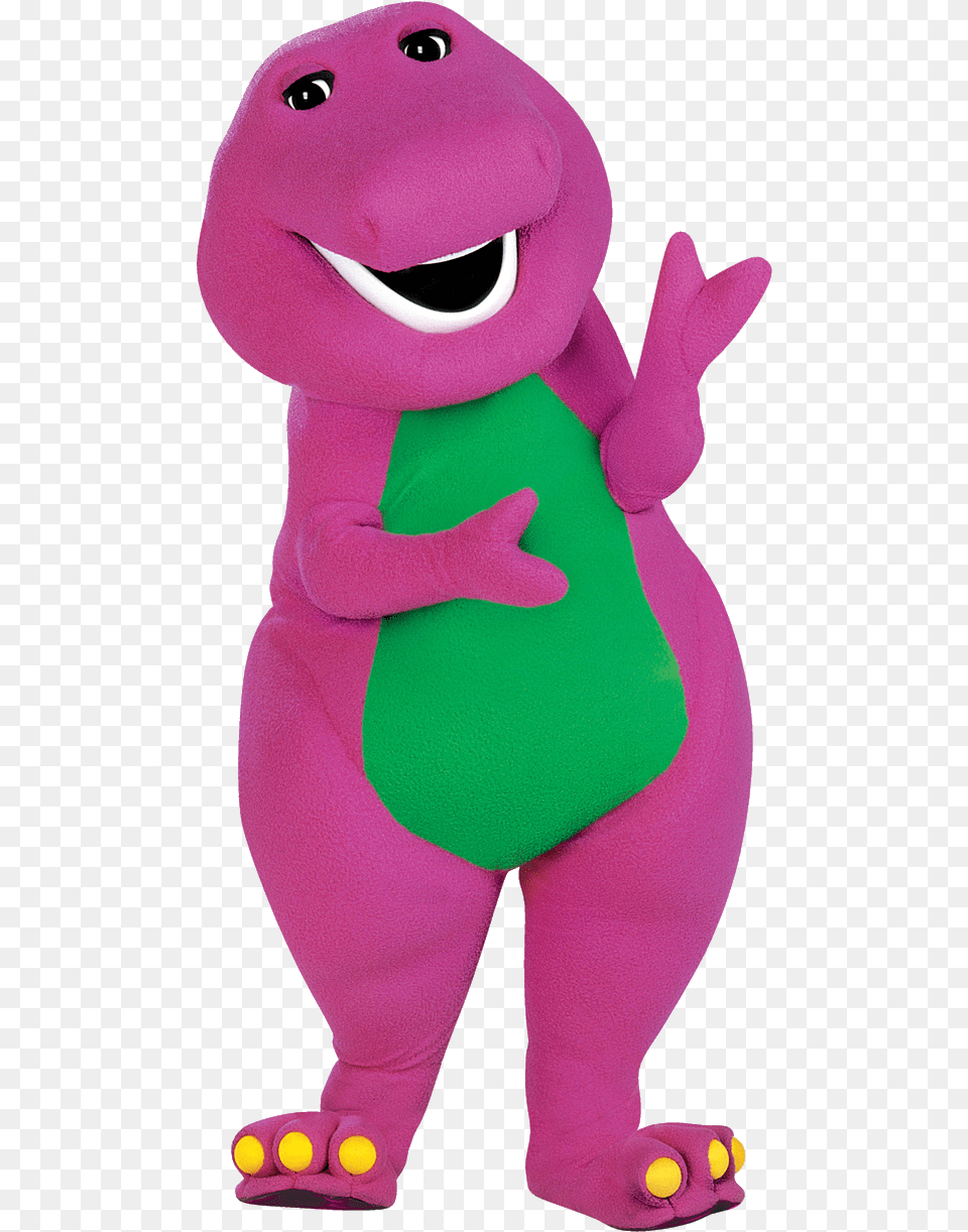 Barney The Dinosaur Barney The Amazing Captain Pickles A Game, Plush, Toy, Mascot Png