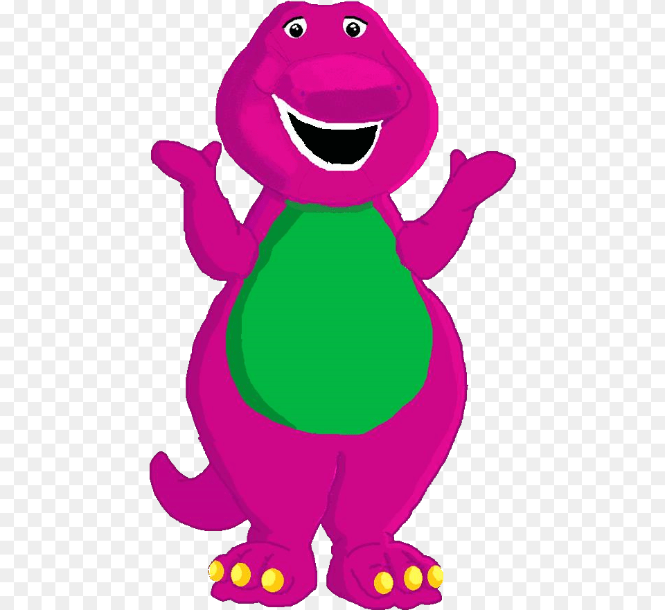 Barney The Dinosaur Cartoon 4 Cartoon, Purple, Animal, Bear, Mammal Png