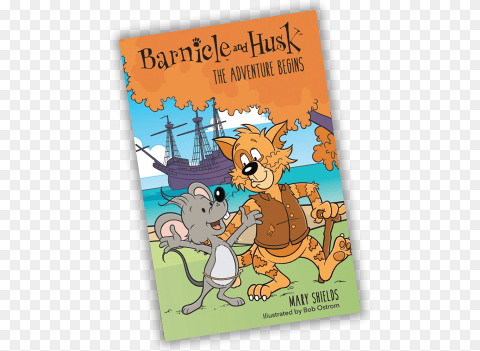 Barnicle And Husk Cartoon, Publication, Book, Comics, Poster Png