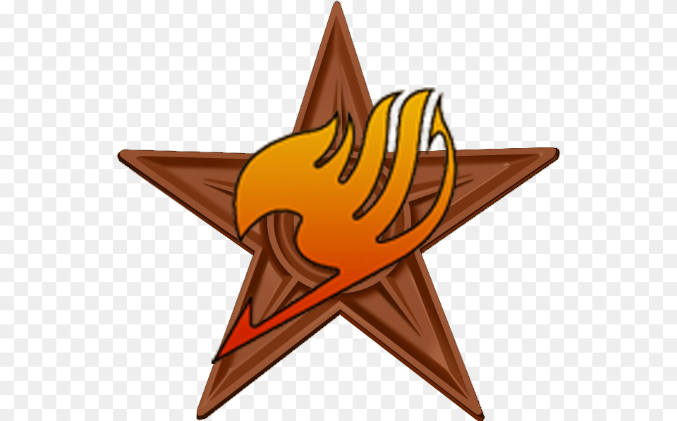 Barnstar Fairy Tail, Star Symbol, Symbol, Rocket, Weapon Free Png Download