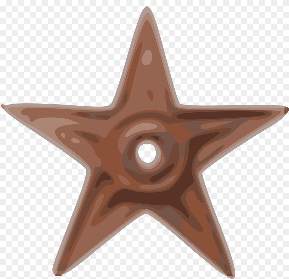 Barnstar Original Clipart, Star Symbol, Symbol, Animal, Fish Free Png