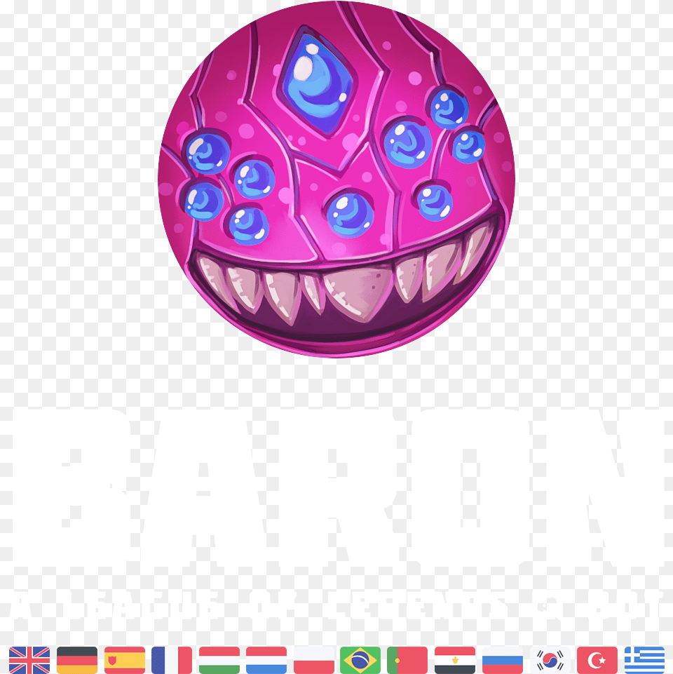 Baron A Lol Discord Bot League Of Legends Animated Server Icon Discord, Sphere, Purple, Art, Graphics Free Transparent Png