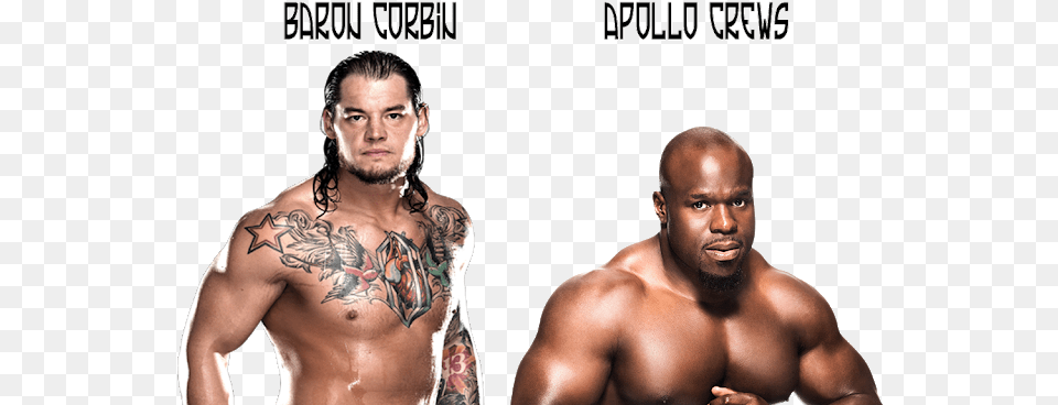 Baron Corbin Bo Dallas And Leonardo Dicaprio, Person, Skin, Tattoo, Adult Free Transparent Png