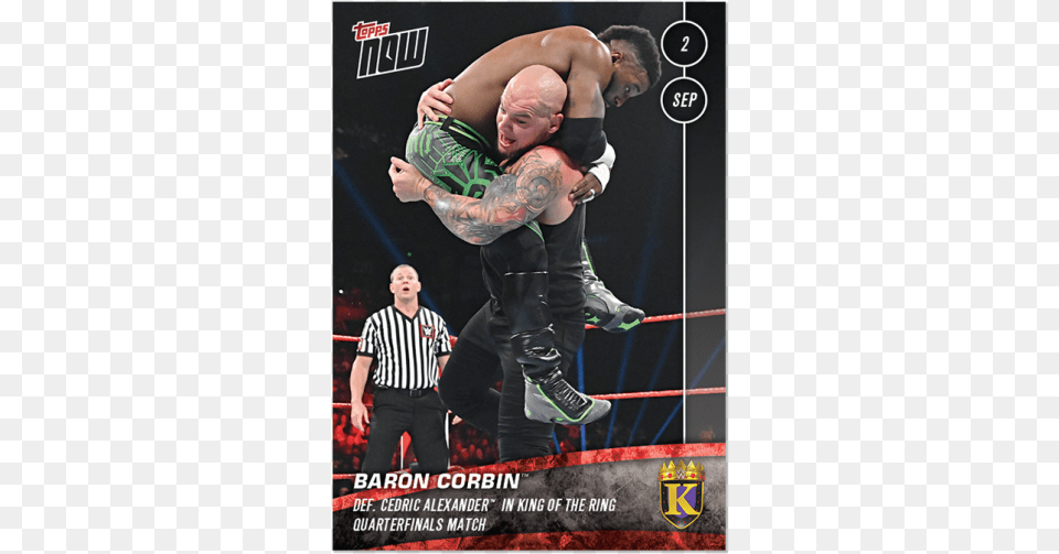 Baron Corbin Def Poster, Adult, Male, Man, Person Free Transparent Png