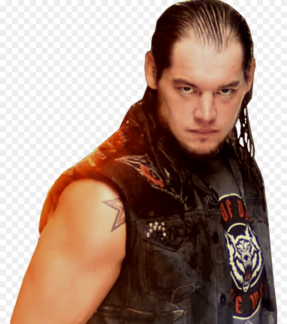 Baron Corbin Leather Jacket, Clothing, Vest, Person, Portrait Free Transparent Png