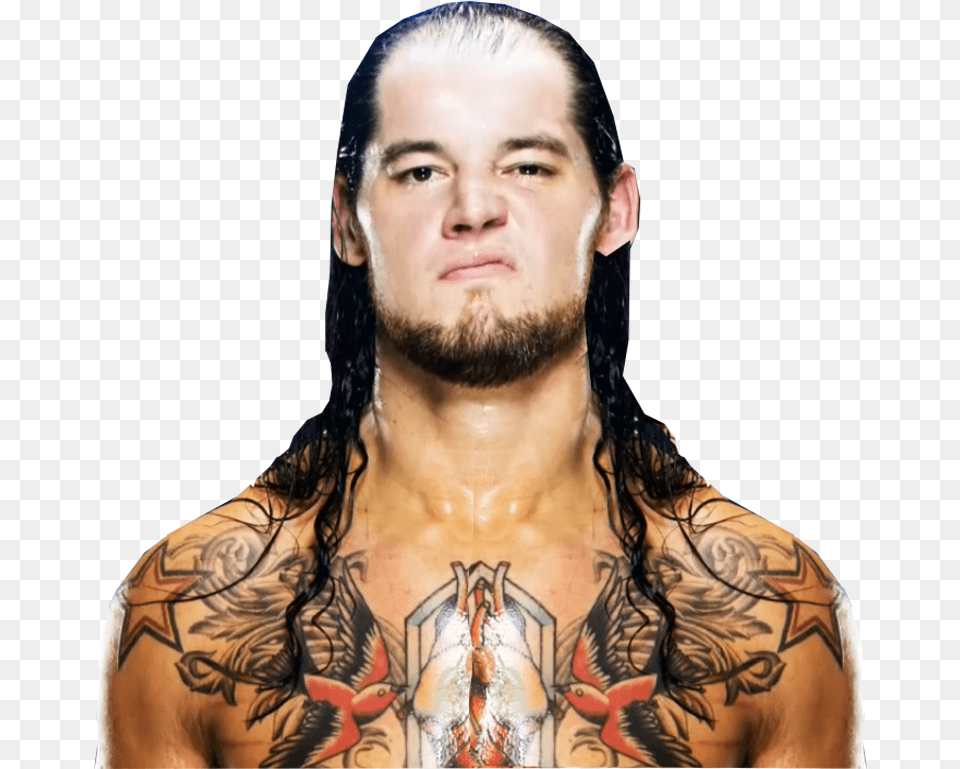 Baron Corbins Hair Gets Closer Baron Corbin With Long Hair, Adult, Male, Man, Person Png Image