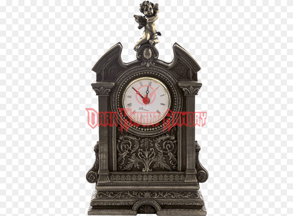 Baroque Cherub Shelf Clock Quartz Clock, Analog Clock Free Png