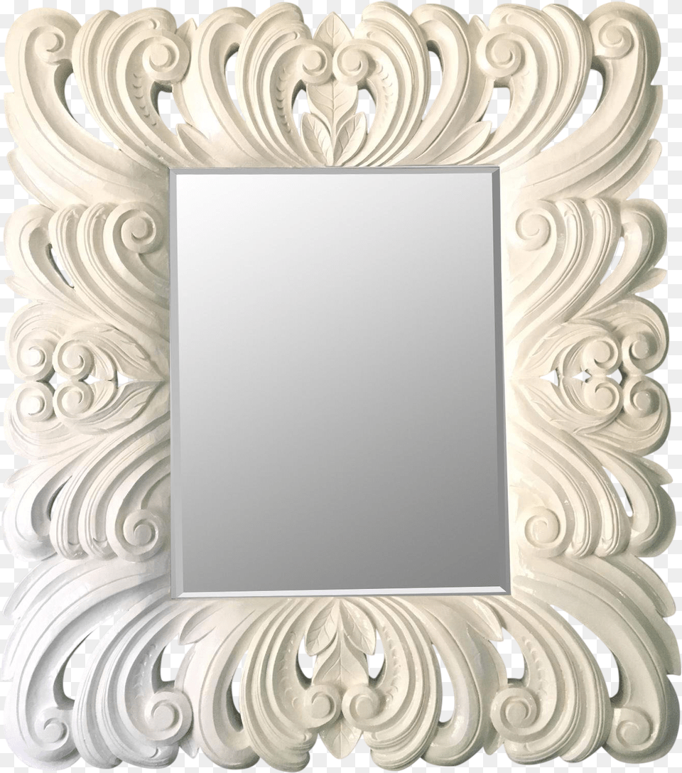 Baroque Frame Mirror, White Board, Tape, Photography Free Png Download