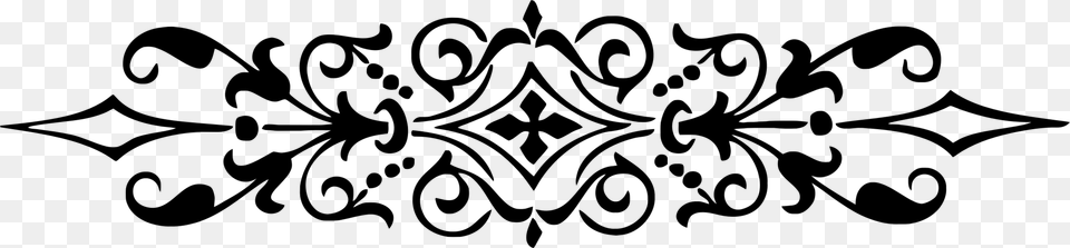 Baroque Transparent, Gray Png